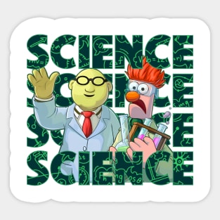 Muppets Science Sticker